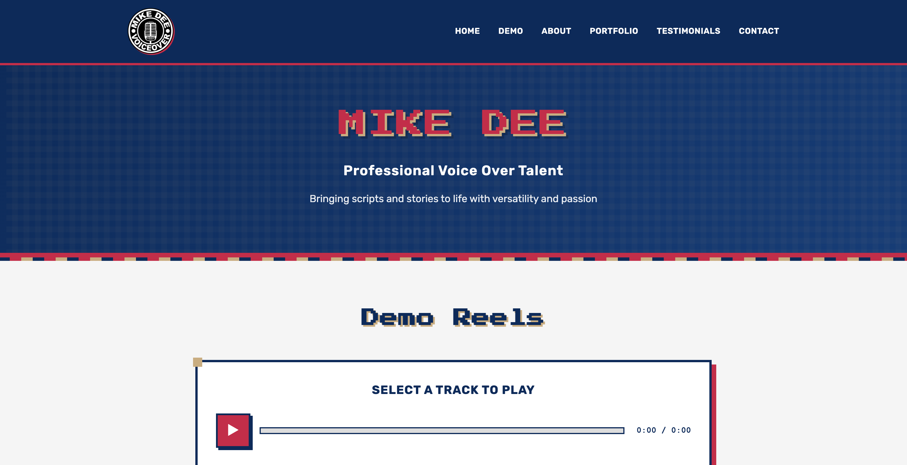 Mike Dee Voiceover